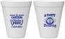 Personalized Oktoberfest 12 oz Foam Cups - Beer Keg | 240017