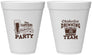 Personalized Oktoberfest 12 oz Foam Cups - Drinking Team | 240018