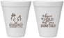 Personalized Wedding 12 oz Foam Cups - To Have And To Hold | 250