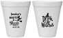 Personalized Halloween 12 oz Foam Cups - Drink Up Witches | 250001