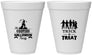 Personalized Halloween 12 oz Foam Cups - Trick Or Treat | 250019