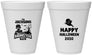Personalized Halloween 12 oz Foam Cups - Ghost Monster | 250022