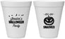 Personalized Halloween 12 oz Foam Cups - Pumpkin | 250030
