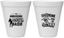 Personalized Halloween 12 oz Foam Cups - Eat Drink Be Scary | 250070