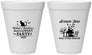 Personalized Halloween 12 oz Foam Cups - Haunted House | 250071