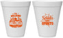 Personalized Halloween 12 oz Foam Cups - Spooks Spirits | 250072