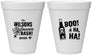 Personalized Halloween 12 oz Foam Cups - Boo Skeleton | 250078