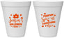 Personalized Halloween 12 oz Foam Cups - Pumpkin | 250080