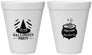 Personalized Halloween 12 oz Foam Cups - Witch | 250085