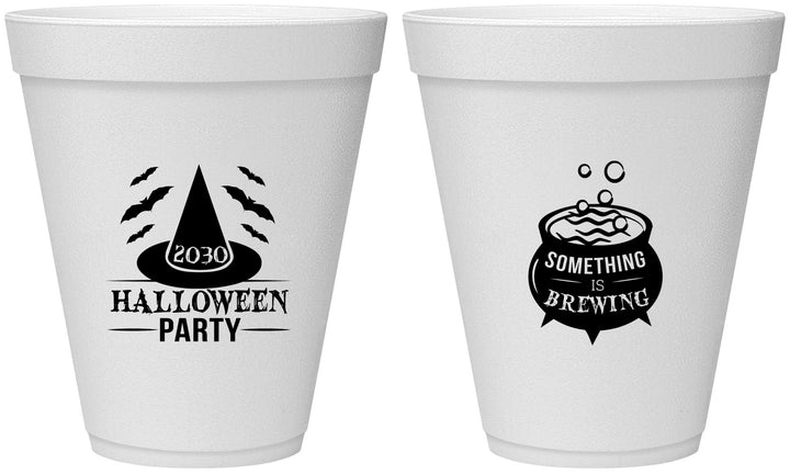 Personalized Halloween 12 oz Foam Cups - Witch | 250085