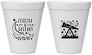 Personalized Wedding 12 oz Foam Cups - Telescope | 255