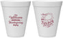Personalized Thanksgiving 12 oz Foam Cups - Turkey | 260005