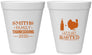Personalized Thanksgiving 12 oz Foam Cups - Lets Get Basted | 260008