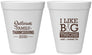Personalized Thanksgiving 12 oz Foam Cups - Big Thighs | 260011