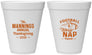 Personalized Thanksgiving 12 oz Foam Cups - Football Turkey | 260012