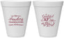 Personalized Thanksgiving 12 oz Foam Cups - Grateful Af | 260017
