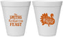 Personalized Thanksgiving 12 oz Foam Cups - Lets Get Stuffed | 260020