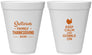 Personalized Thanksgiving 12 oz Foam Cups - Gobble Turkey | 260024