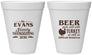 Personalized Thanksgiving 12 oz Foam Cups - Turkey | 260042