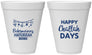 Personalized Hanukkah 12 oz Foam Cups - Challah Days | 270003