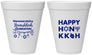 Personalized Hanukkah 12 oz Foam Cups - Jewish | 270009