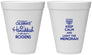 Personalized Hanukkah 12 oz Foam Cups - Menorah | 270013