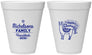 Personalized Hanukkah 12 oz Foam Cups - Llamakkah | 270017