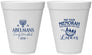 Personalized Hanukkah 12 oz Foam Cups - Menorah Latkes | 270019