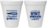 Personalized Hanukkah 12 oz Foam Cups - Menorah | 270027