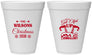 Personalized Christmas 12 oz Foam Cups - Lets Get Elfed Up | 280006