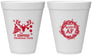 Personalized Christmas 12 oz Foam Cups - Merry Af | 280014