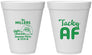 Personalized Christmas 12 oz Foam Cups - Tacky Af | 280017