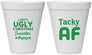 Personalized Christmas 12 oz Foam Cups - Tacky Af | 280021