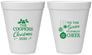 Personalized Christmas 12 oz Foam Cups - Tis The Season | 280027