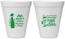 Personalized Christmas 12 oz Foam Cups - Elf | 280029