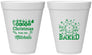 Personalized Christmas 12 oz Foam Cups - Lets Get Baked | 280039
