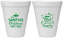 Personalized Christmas 12 oz Foam Cups - Touch Of Naughty | 280049