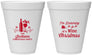 Personalized Christmas 12 oz Foam Cups - Bah Hum Bug | 280056