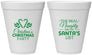 Personalized Christmas 12 oz Foam Cups - Naughty List | 280059