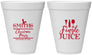 Personalized Christmas 12 oz Foam Cups - Jingle Juice | 280066