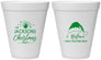 Personalized Christmas 12 oz Foam Cups - Santa Claus | 280085