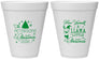 Personalized Christmas 12 oz Foam Cups - Llama | 280095