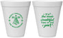 Personalized Christmas 12 oz Foam Cups - Wonderful Time For A Beer | 280099