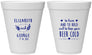 Personalized Wedding 12 oz Foam Cups - To Have And To Hold | 281