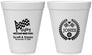 Personalized Wedding 12 oz Foam Cups - Racing | 289