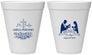 Personalized Baptism 12 oz Foam Cups - Mi Bautizo | 290001