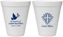 Personalized Baptism 12 oz Foam Cups - God Bless | 290007