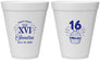 Personalized 16th Birthday 12 oz Foam Cups - Cupcake | 300007