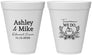 Personalized Rehearsal Dinner 12 oz Foam Cups - Tomorrow We Do | 30002