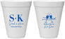 Personalized Rehearsal Dinner 12 oz Foam Cups - Before We Do We Dine | 30005